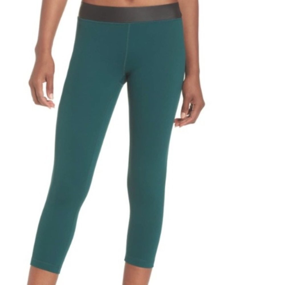 ZELLA  Neo Banded Crop Green Bug Leggings
